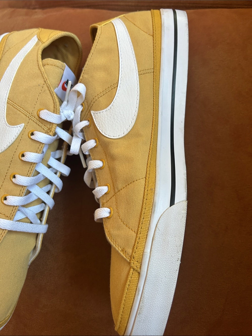 Nike Men's Court Legacy Canvas Casual Sneakers from Finish Line - Picture 8 of 12